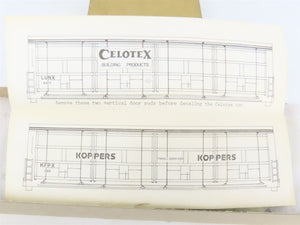 O 2-Rail Quality Craft Craftsman Kit #532 Undecorated Celotex All-Door Box Car