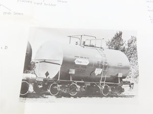 O 2-Rail Quality Craft Aluminum Kit 542 Undecorated UTLX 41' Changeable Tank Car