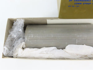 O 2-Rail Quality Craft Aluminum Kit 541 Undecorated UTLX 29' Changeable Tank Car