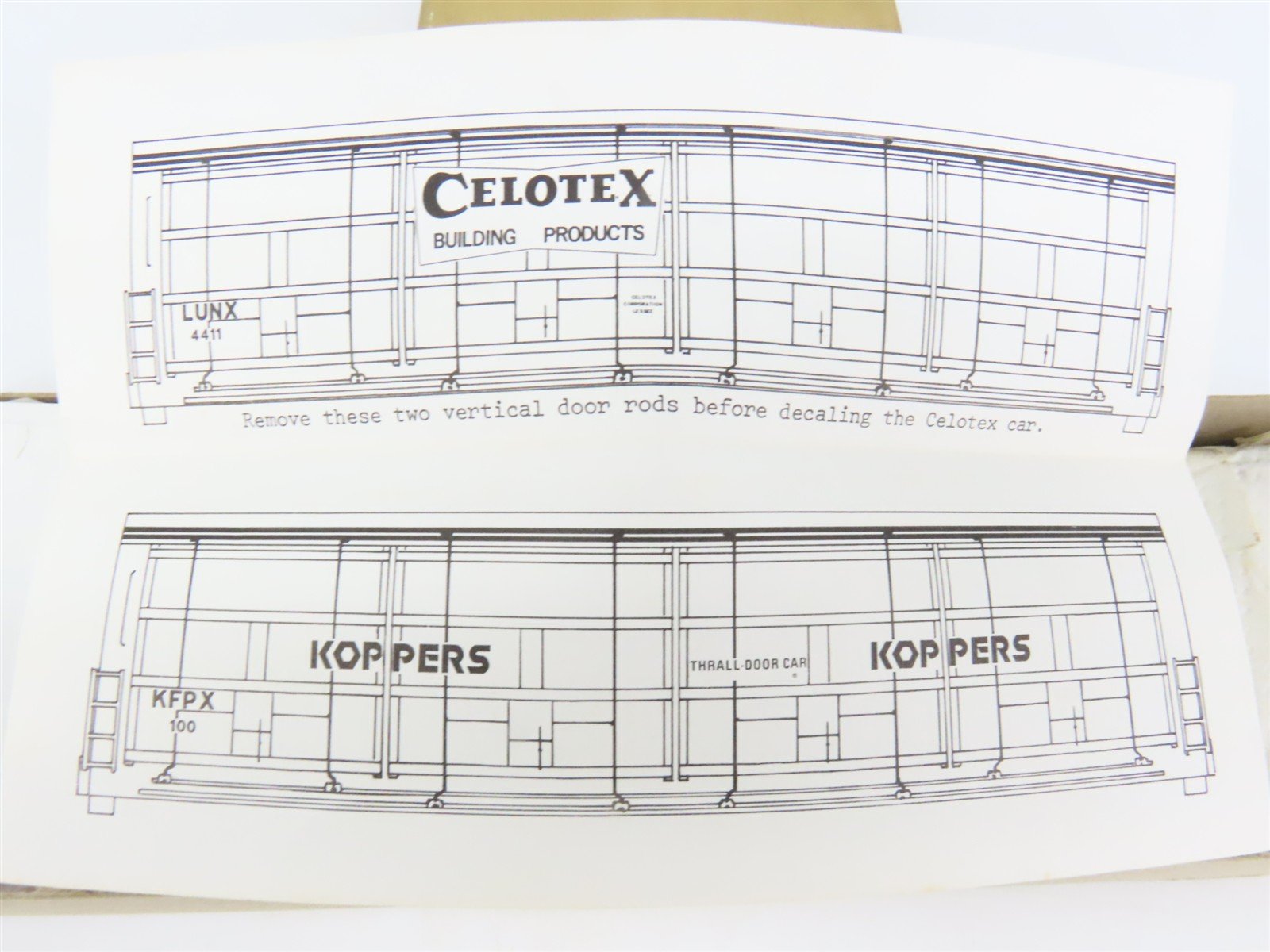 O 2-Rail Quality Craft Craftsman Kit #533 Undecorated Koppers All-Door Box Car