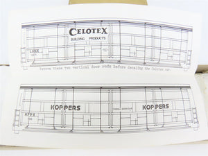 O 2-Rail Quality Craft Craftsman Kit #533 Undecorated Koppers All-Door Box Car