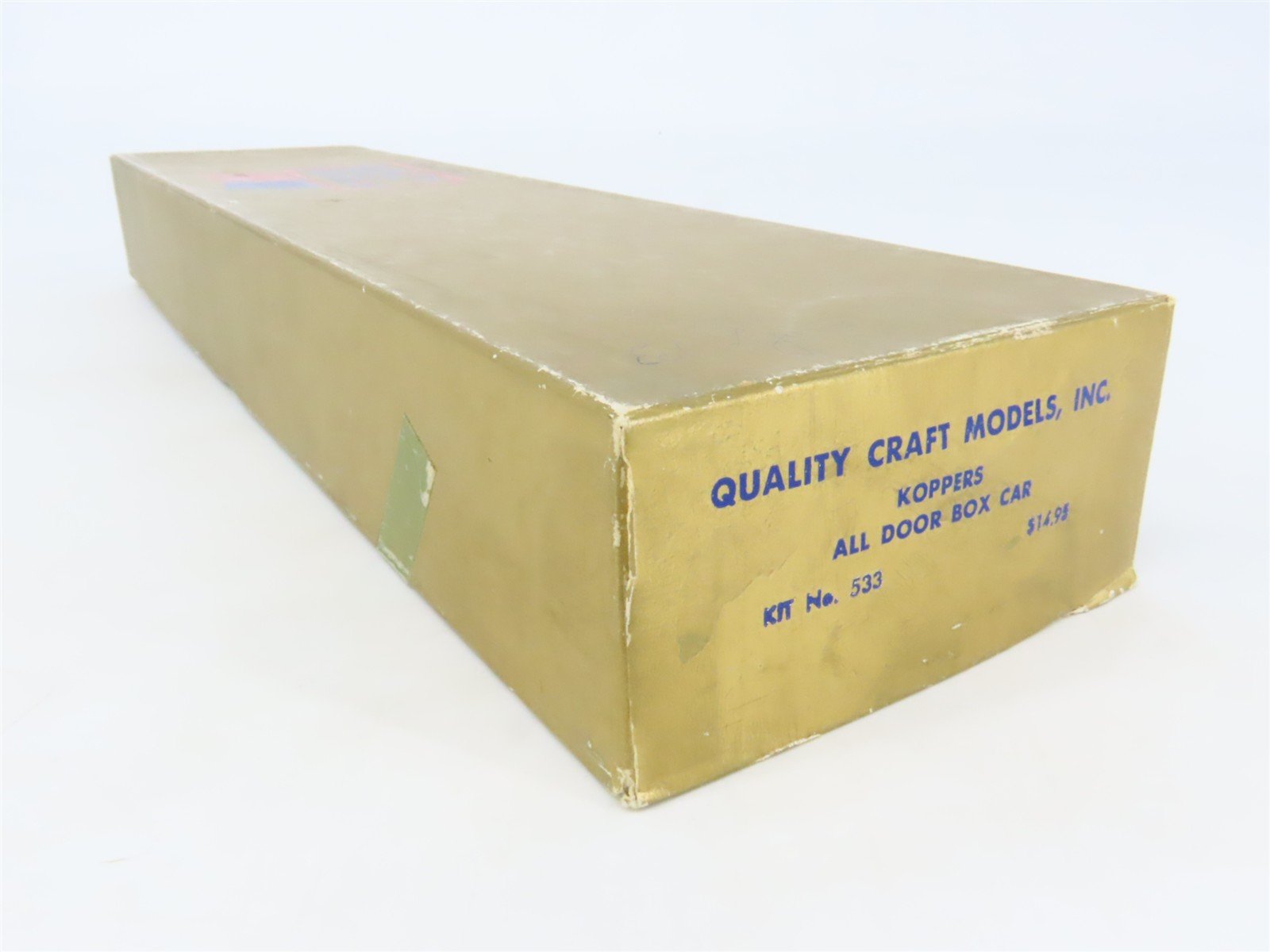 O 2-Rail Quality Craft Craftsman Kit #533 Undecorated Koppers All-Door Box Car
