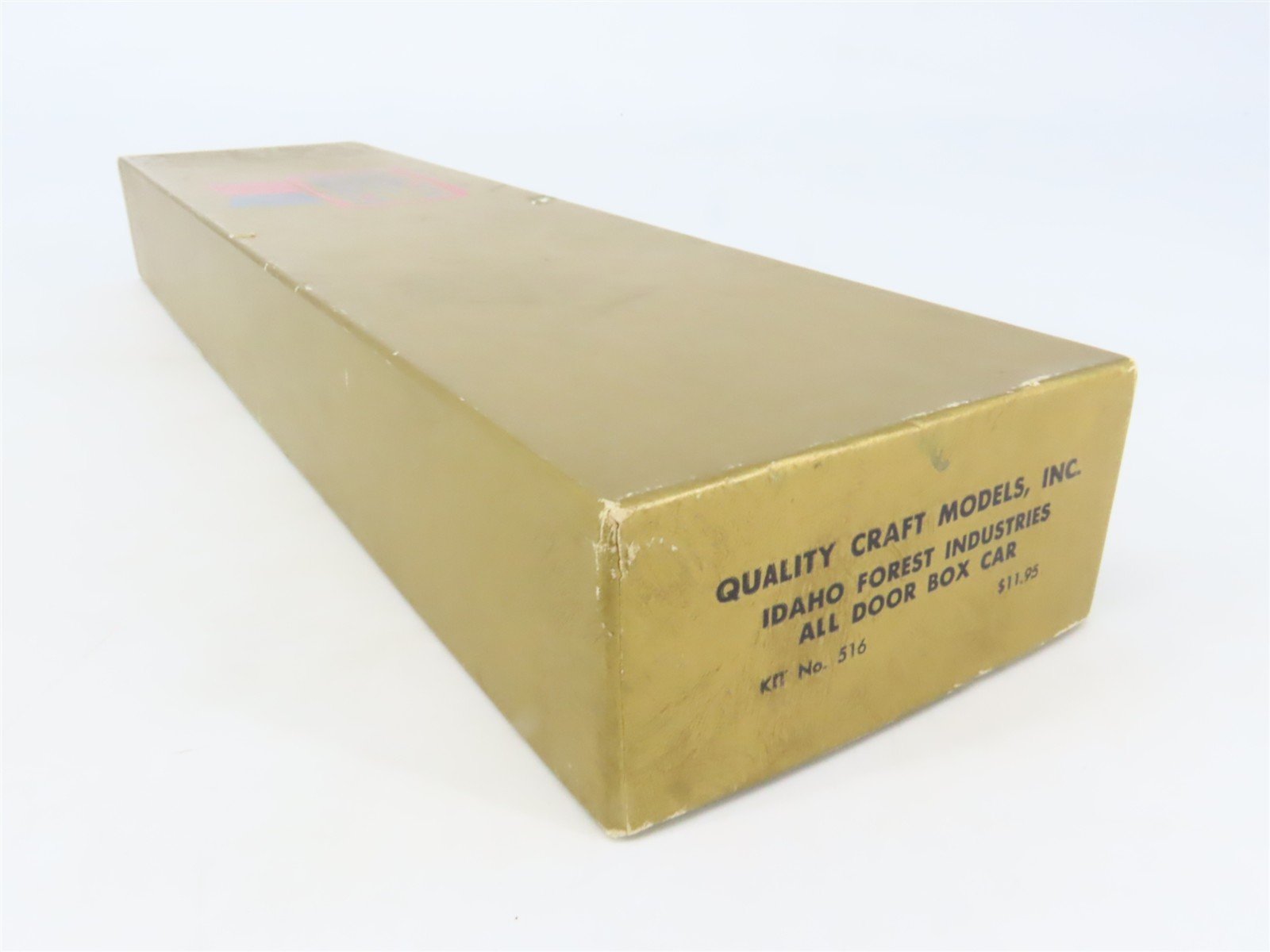 O Scale 2-Rail Quality Craft Kit #516 Undecorated Idaho Forest All-Door Box Car