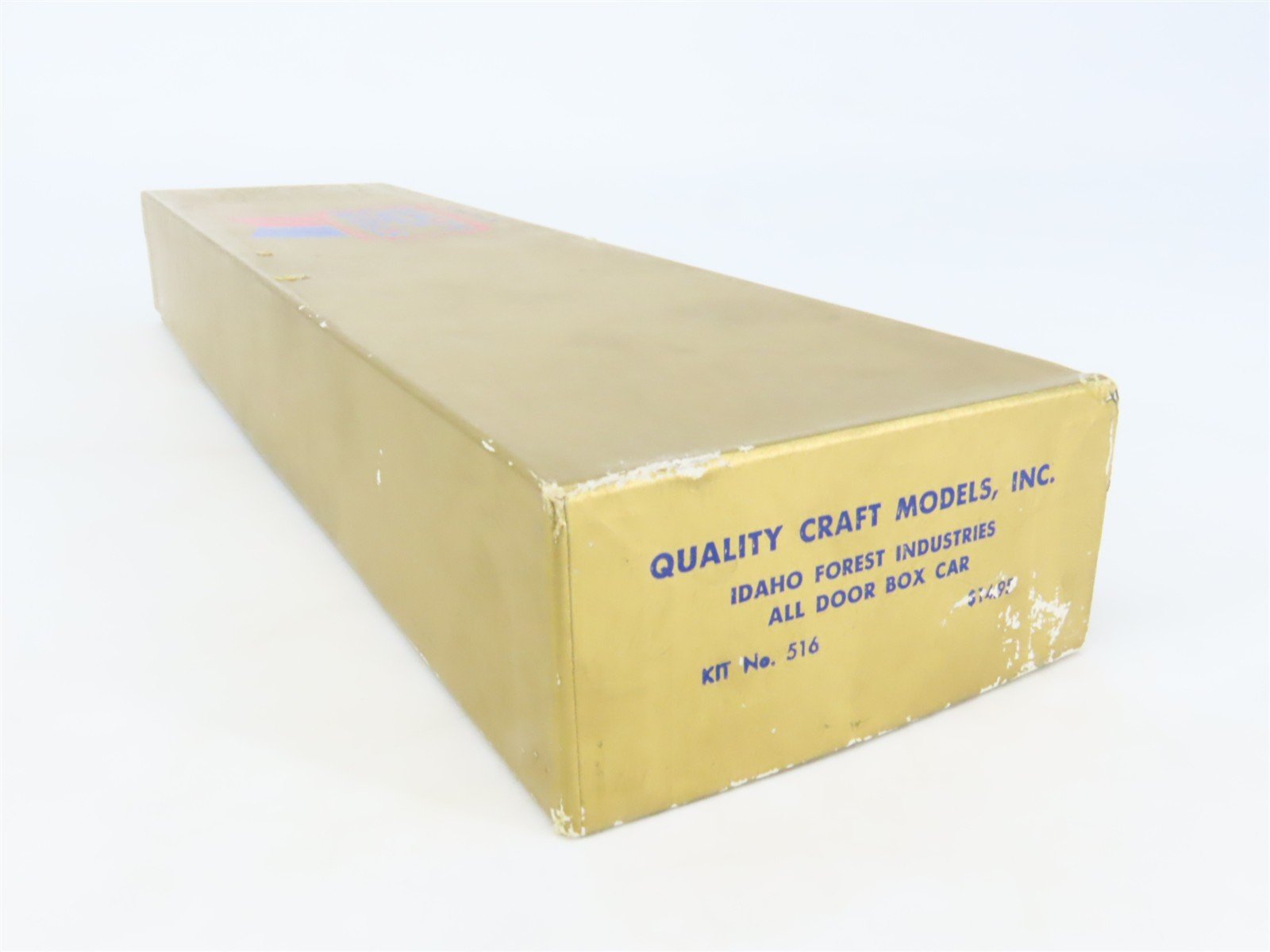 O Scale 2-Rail Quality Craft Kit #516 Undecorated Idaho Forest All-Door Box Car