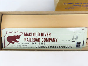 O 2-Rail Quality Craft Kit #539 Undecorated McCloud River Railbox-Style Box Car