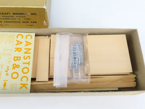 O 2-Rail Quality Craft Craftsman Kit #510 Undecorated B&O 50' Canstock Box Car