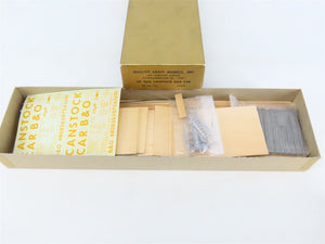 O 2-Rail Quality Craft Craftsman Kit #510 Undecorated B&O 50' Canstock Box Car