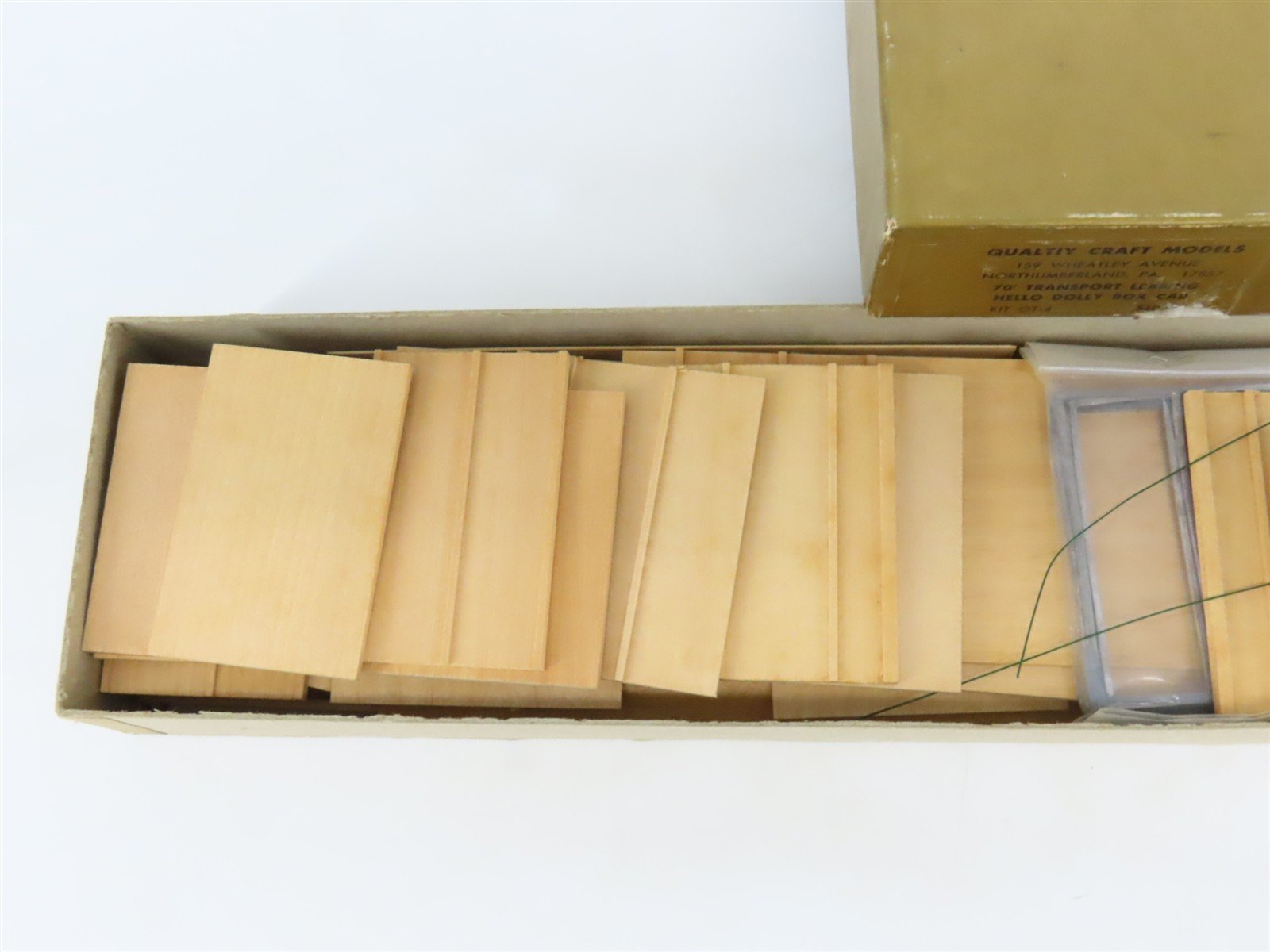 O Scale 2-Rail Quality Craft Kit #OT-4 Undecorated TLDX Hello Dolly 70' Box Car