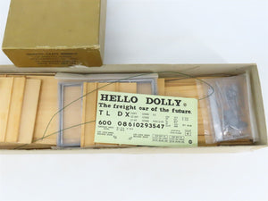 O Scale 2-Rail Quality Craft Kit #OT-4 Undecorated TLDX Hello Dolly 70' Box Car