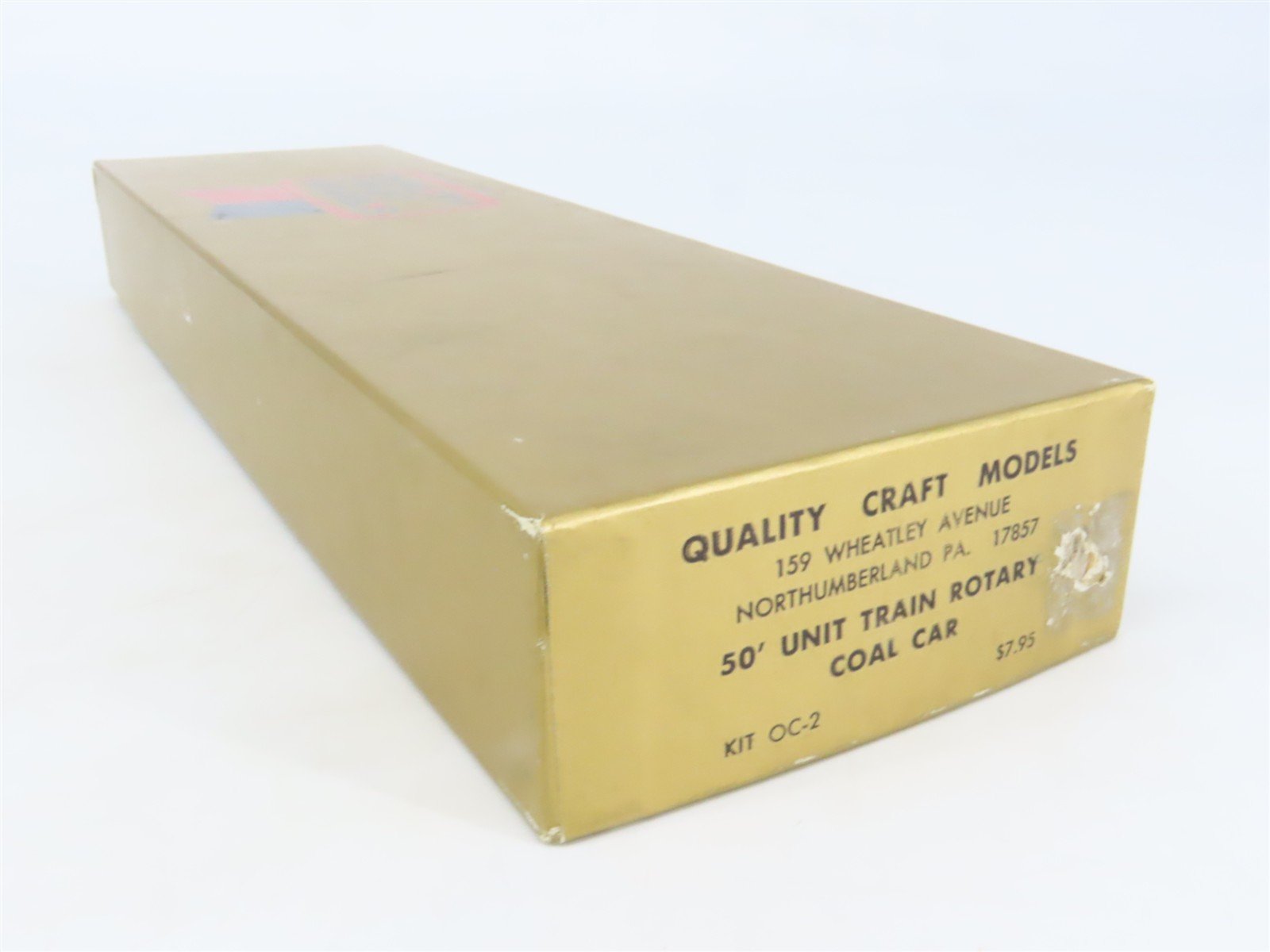 O 2-Rail Quality Craft Kit #OC-2 Undecorated GSCX 50' Unit Train Rotary Coal Car