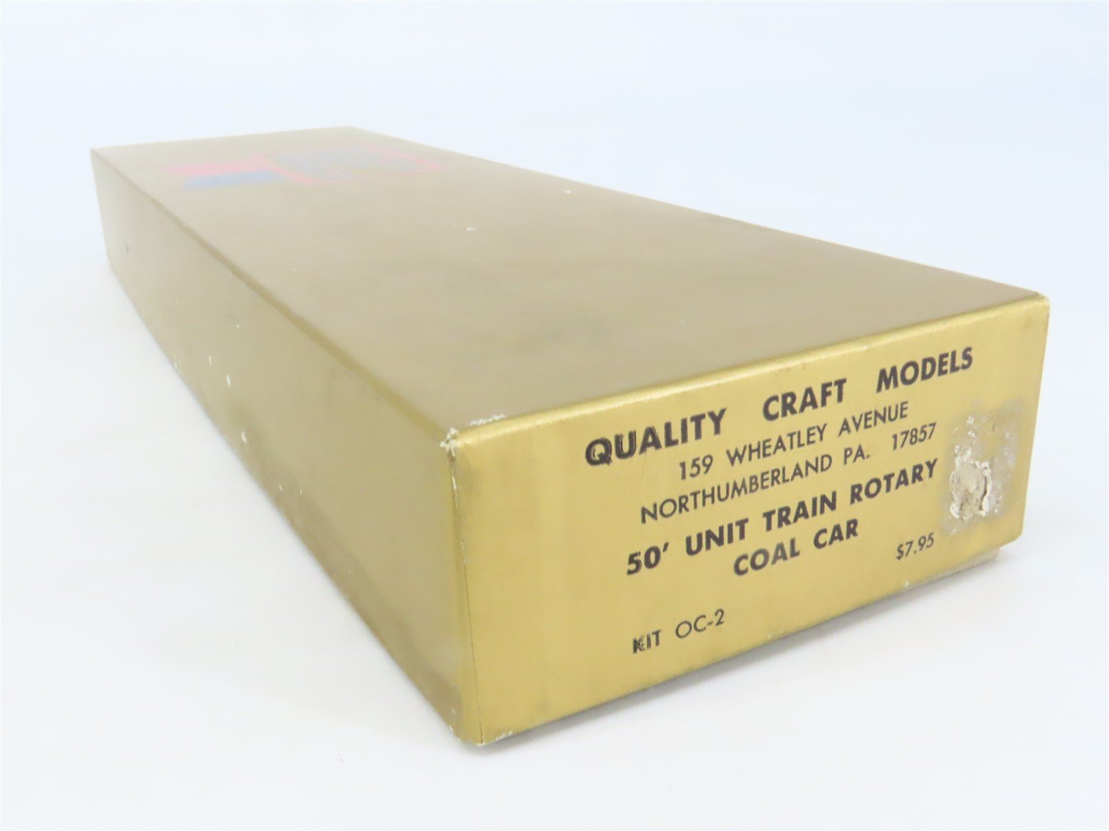 O 2-Rail Quality Craft Kit #OC-2 Undecorated GSCX 50' Unit Train Rotary Coal Car