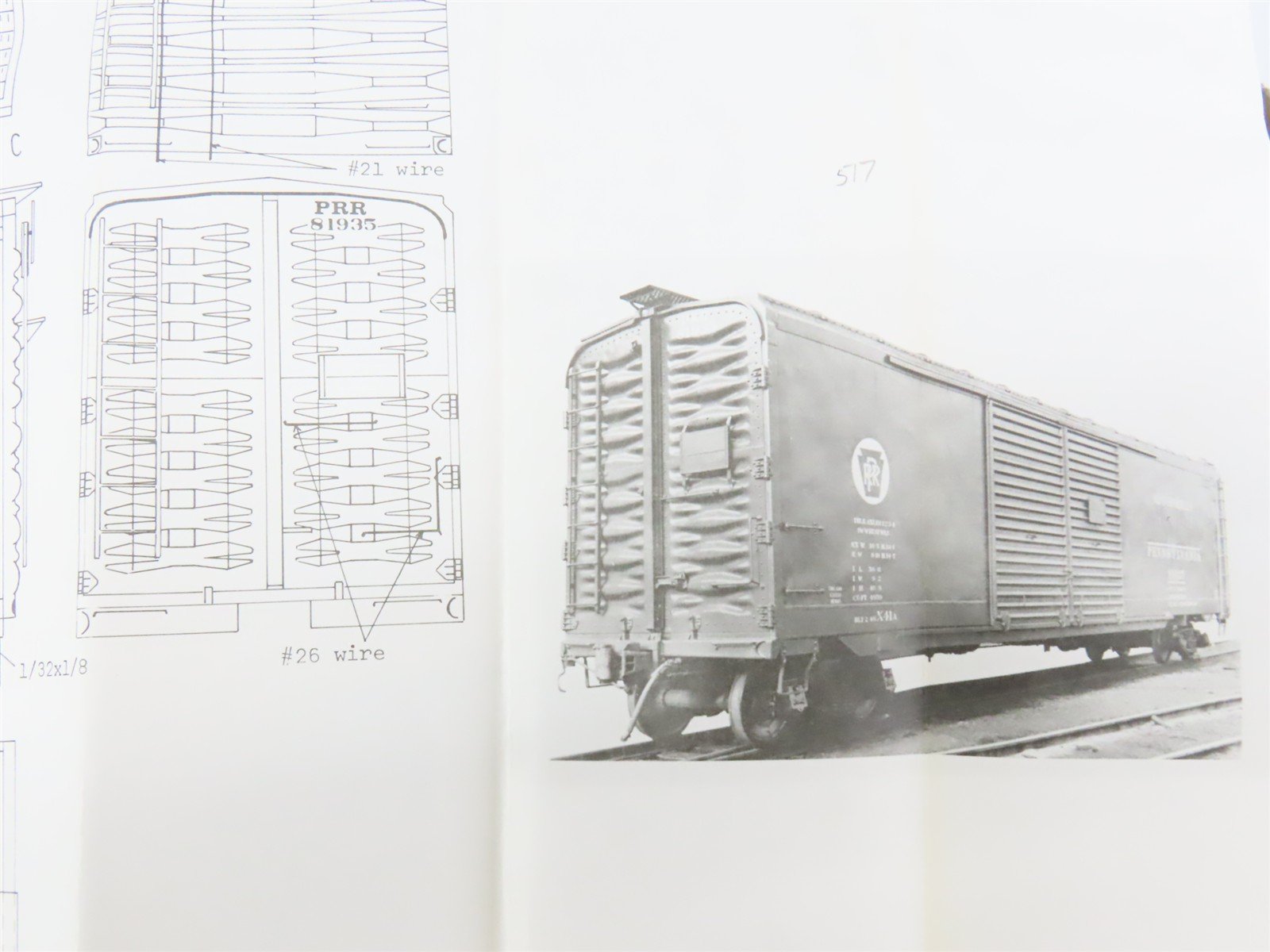 O Scale 2-Rail Quality Craft Craftsman Kit Undecorated PRR 50' Auto Box Car