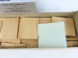 O Scale 2-Rail Quality Craft Craftsman Kit Undecorated MILW 40' Auto Box Car