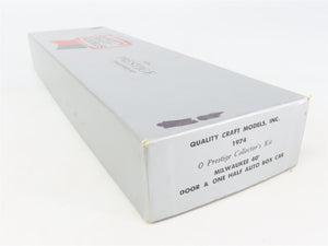 O Scale 2-Rail Quality Craft Craftsman Kit Undecorated MILW 40' Auto Box Car