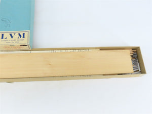 O 2-Rail Lykens Valley Craftsman Kit Undecorated GN 58'/70' Bulkhead Flat Car