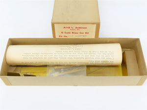 O Scale 2-Rail Arvid L. Anderson BRASS Kit #R-2 Undecorated 2-Bay Open Hopper