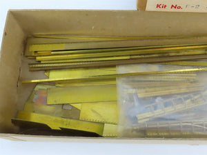 O Scale 2-Rail Arvid L. Anderson BRASS Kit #R-2 Undecorated 2-Bay Open Hopper