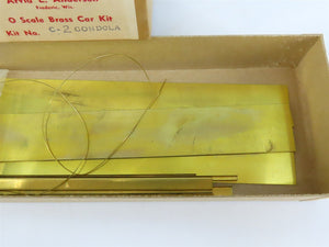 O Scale 2-Rail Arvid L. Anderson BRASS Kit #G-2 Undecorated 40' Gondola