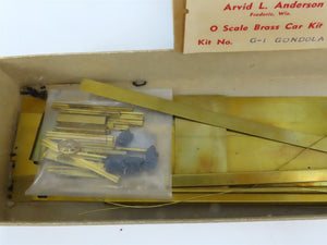O Scale 2-Rail Arvid L. Anderson BRASS Kit #G-1 Undecorated 40' Gondola