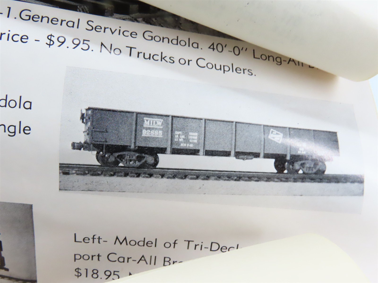 O Scale 2-Rail Arvid L. Anderson BRASS Kit #G-1 Undecorated 40' Gondola