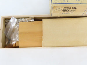 O Scale 2-Rail Westbrook Craftsman Kit T&P Texas & Pacific 40' Stock Car #22238