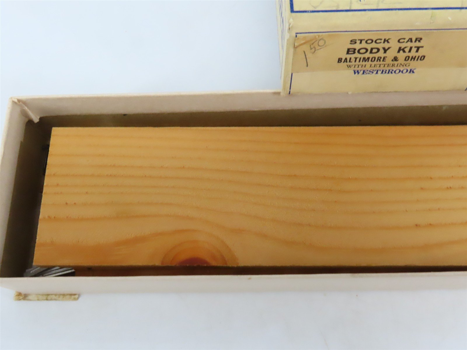 O Scale 2-Rail Westbrook Craftsman Kit B&O Baltimore & Ohio 40' Stock Car #11138
