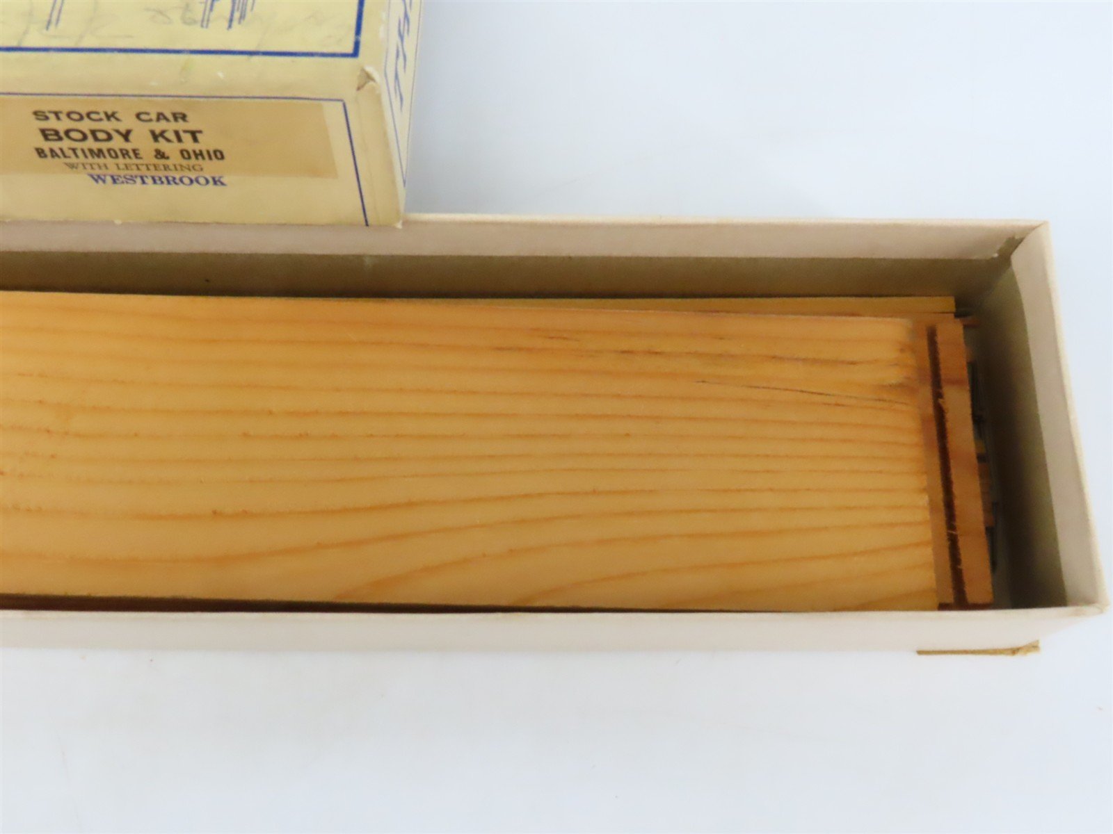 O Scale 2-Rail Westbrook Craftsman Kit B&O Baltimore & Ohio 40' Stock Car #11138