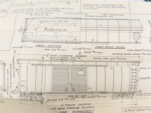 O Scale 2-Rail Scale-Craft Craftsman Kit #OF-115 Undecorated 40' Auto Box Car