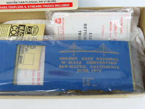 O Scale 2-Rail Reynolds Athearn Brass/Wood Kit NOSC 1979 Convention 40' Box Car