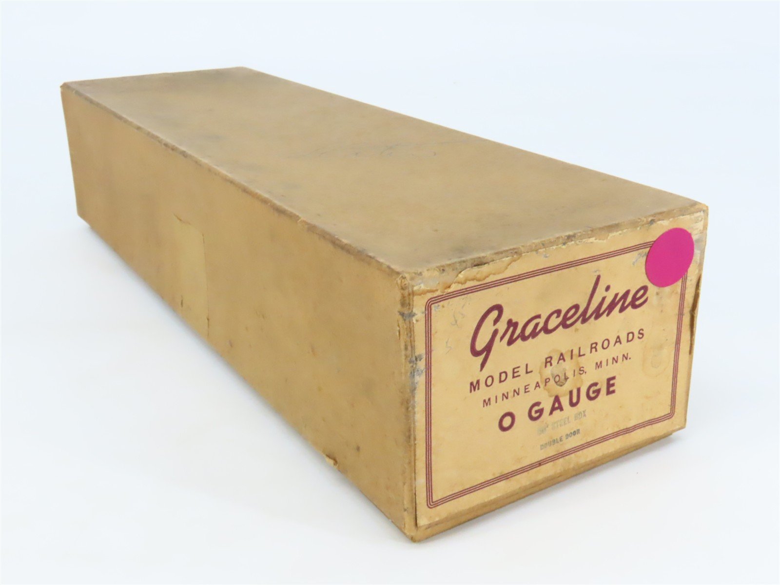 O Scale 2-Rail Graceline Kit Undecorated 50' Double Door Box Car