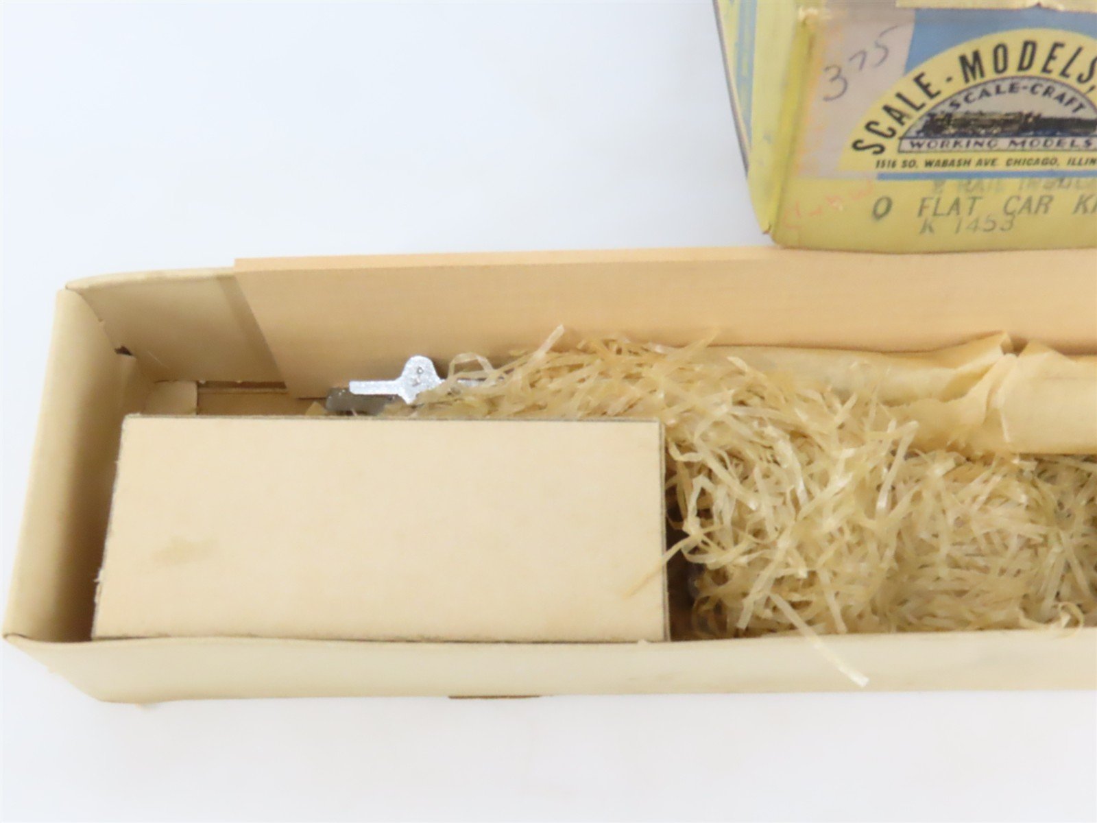 O Scale 2-Rail Scale-Craft Kit #K1453 Undecorated 46' Flat Car