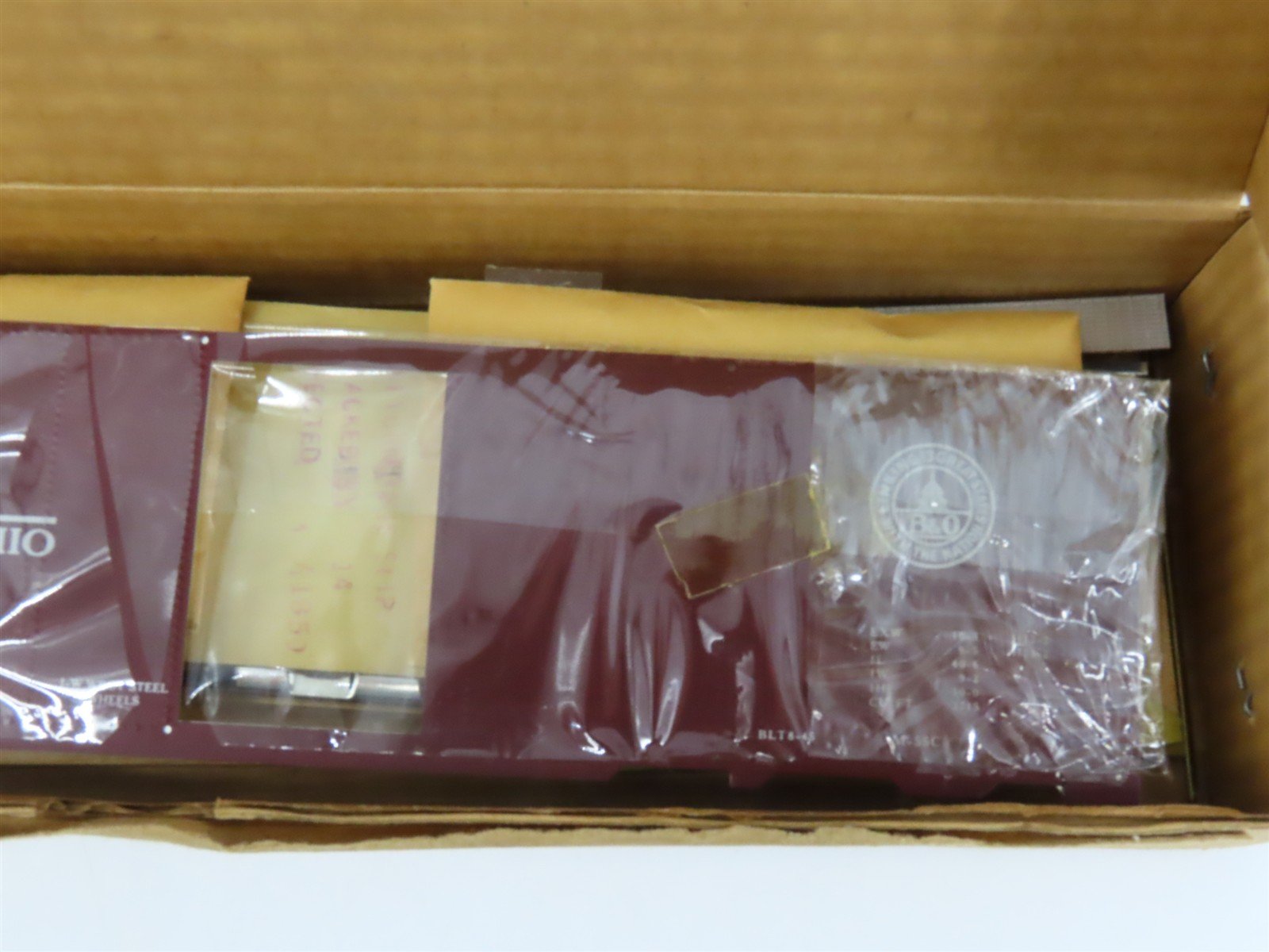 O Scale 2-Rail General Models Kit B&O Baltimore & Ohio 40' Steel Box Car #351466