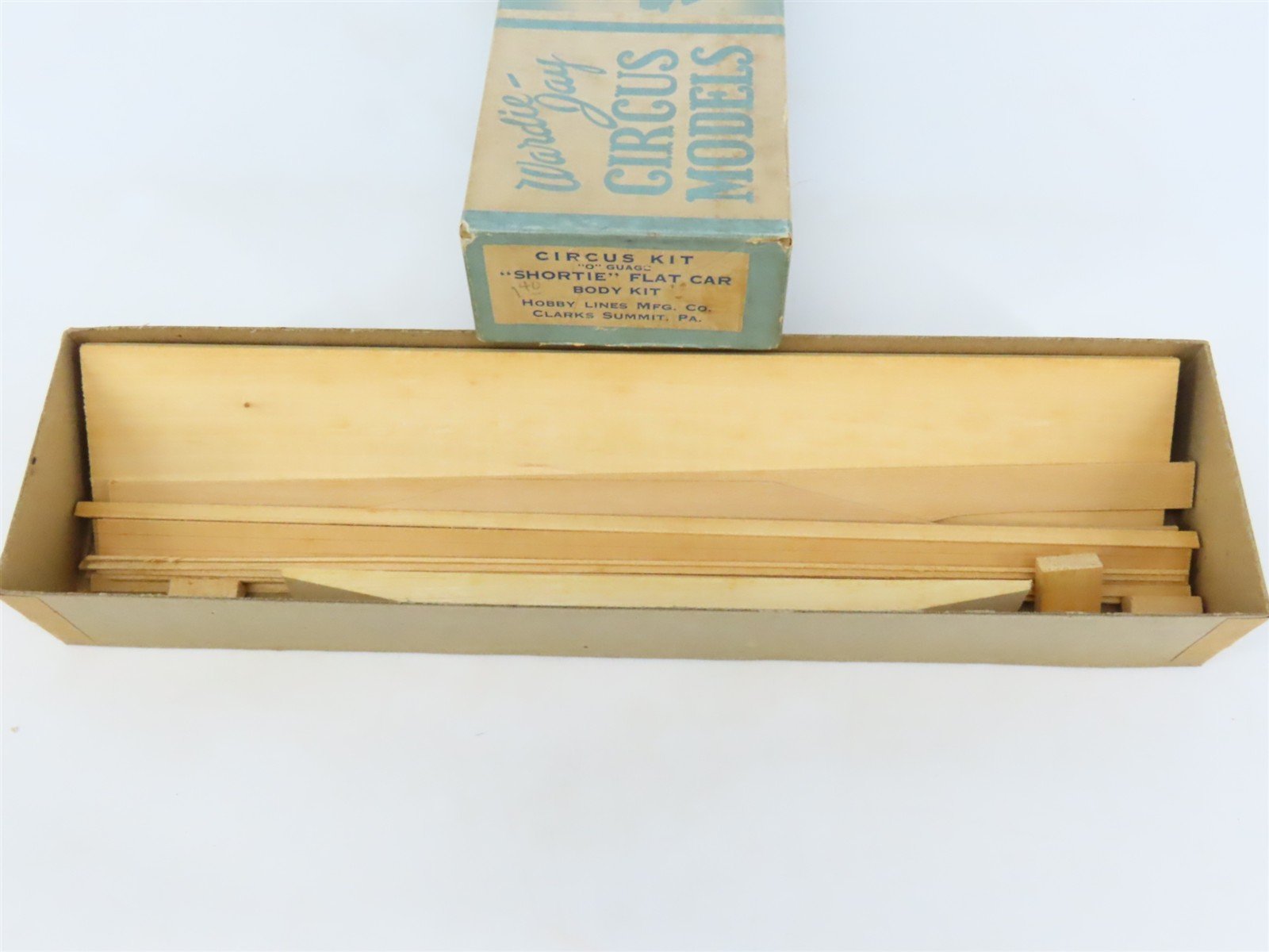 O 2-Rail Wardie Jay Craftsman Kit Undecorated 