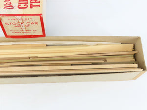 O Scale 2-Rail Wardie Jay Craftsman Kit Undecorated 70' Circus Stock Car