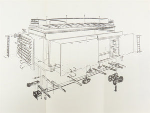 O Scale 2-Rail Athearn G. F. Menzies Kit Undecorated 50' Box Car