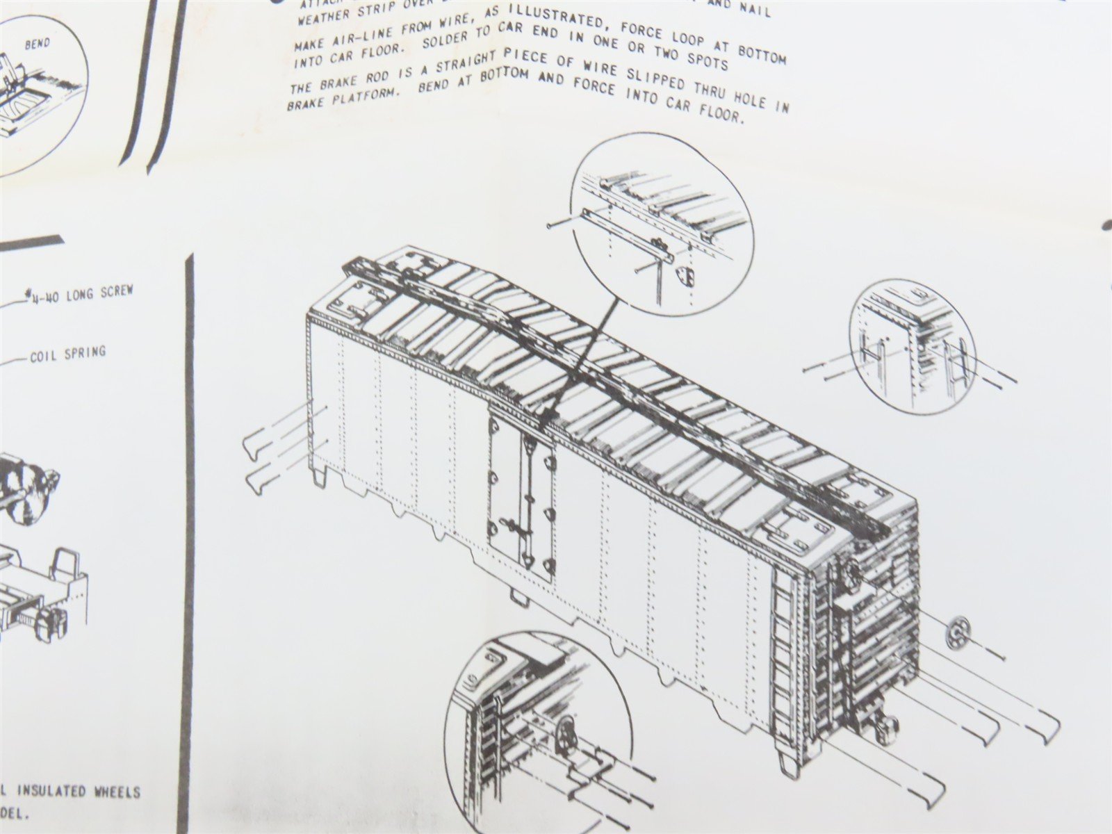 O Scale 2-Rail Athearn Kit #0100 Undecorated 40' Steel Reefer
