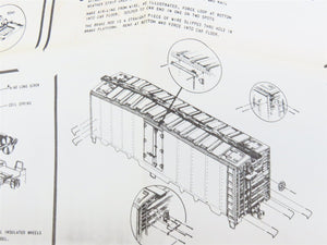 O Scale 2-Rail Athearn Kit #0100 Undecorated 40' Steel Reefer