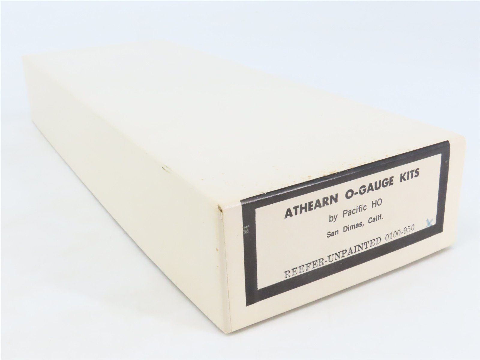 O Scale 2-Rail Athearn Kit #0100 Undecorated 40' Steel Reefer