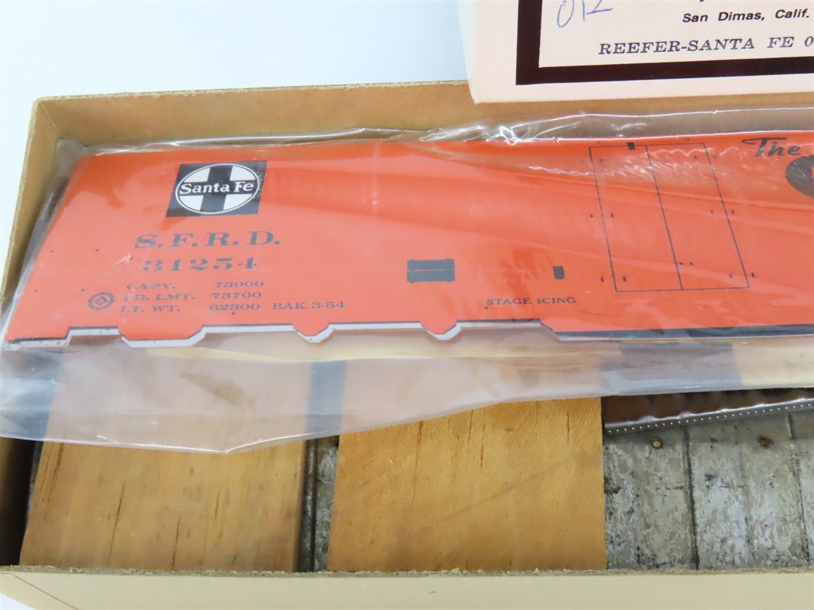 O Scale 2-Rail Athearn Kit 0102 SFRD Santa Fe 