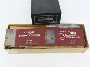 O Scale 2-Rail Athearn Kit CNW Chicago & North Western 40' Steel Box Car #65149
