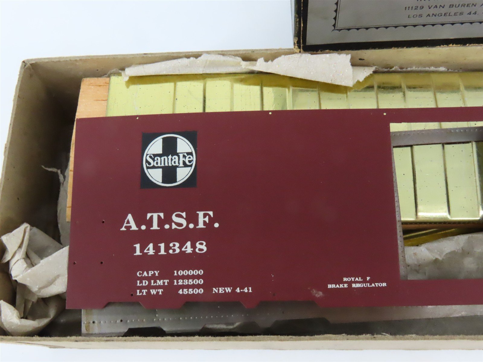 O Scale 2-Rail Athearn Kit ATSF Santa Fe 