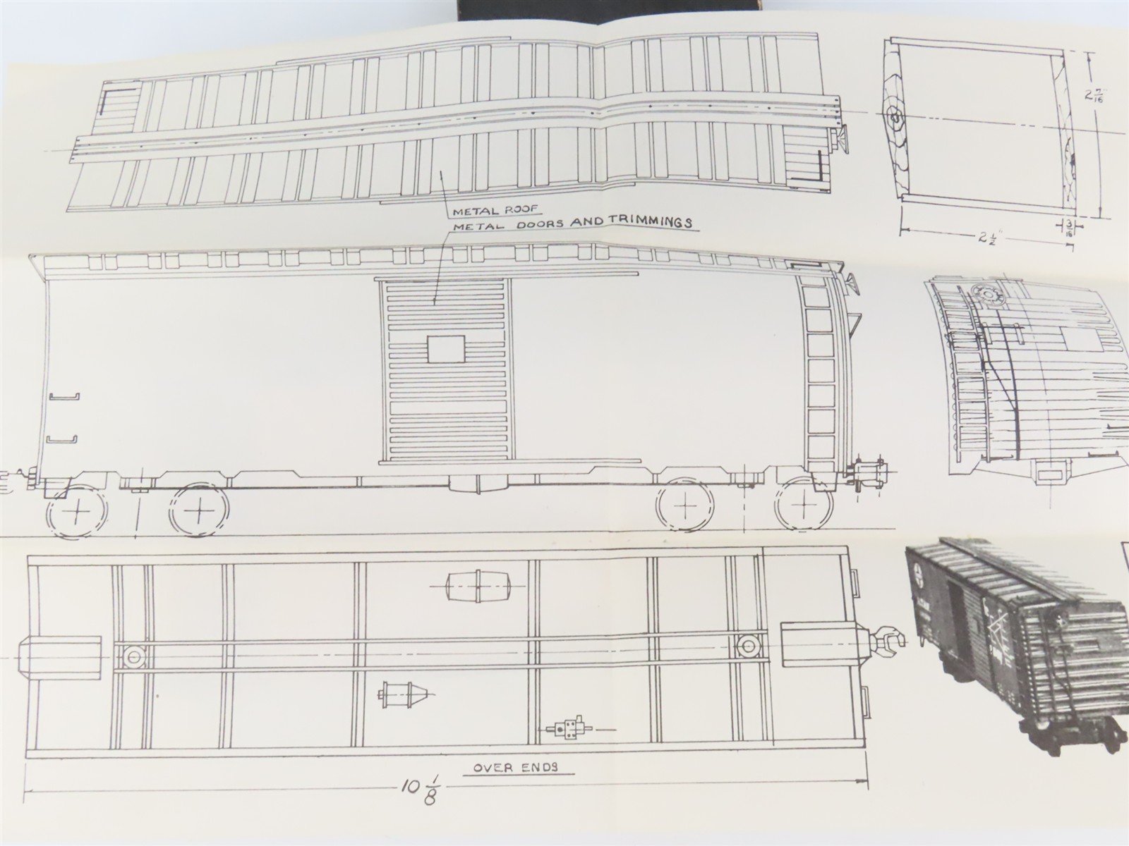 O Scale 2-Rail Athearn Kit ATSF Santa Fe 