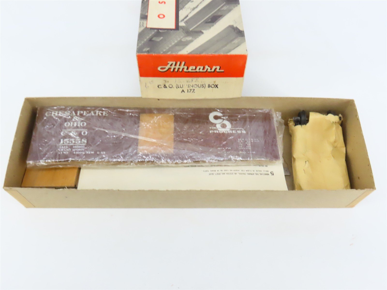 O Scale 2-Rail Athearn Kit C&O Chesapeake & Ohio 