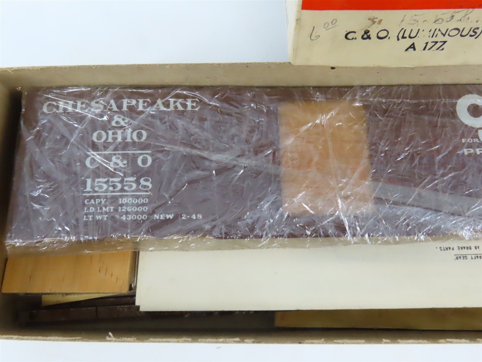 O Scale 2-Rail Athearn Kit C&O Chesapeake & Ohio 