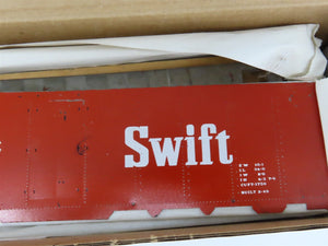 O Scale 2-Rail Athearn Kit SRLX Swift Refrigerator Line 40' Steel Reefer #12034
