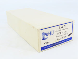O Scale 2-Rail Reynolds/Athearn BRASS/Wood Kit CF04 L&N 40' Box Car #7009
