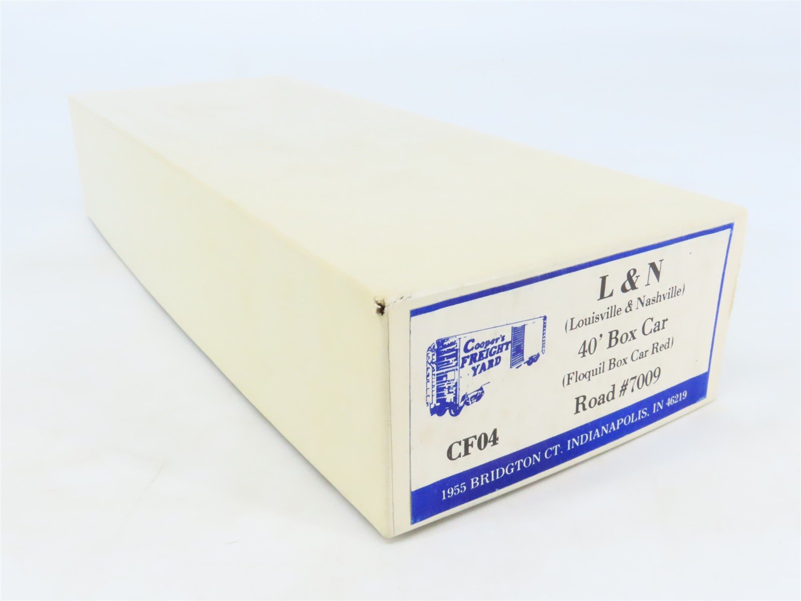 O Scale 2-Rail Reynolds/Athearn BRASS/Wood Kit CF04 L&N 40' Box Car #7009