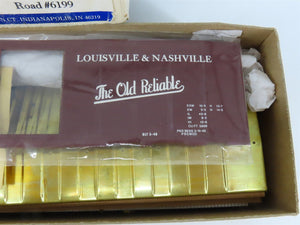 O Scale 2-Rail Reynolds/Athearn BRASS/Wood Kit CF03 L&N 40' Box Car #6199