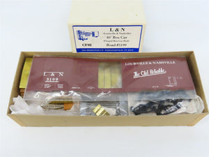 O Scale 2-Rail Reynolds/Athearn BRASS/Wood Kit CF02 L&N 40' Box Car #5199