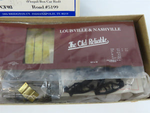 O Scale 2-Rail Reynolds/Athearn BRASS/Wood Kit CF02 L&N 40' Box Car #5199